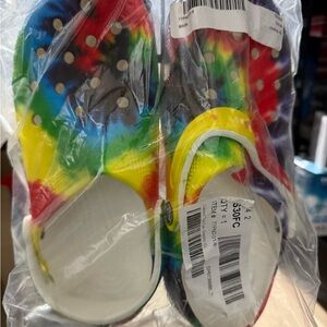 CROCS Kids Tie-Dye Sandals